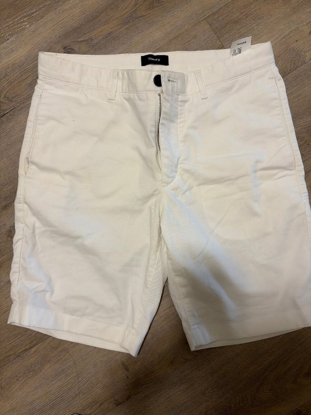 Theory White Chino Shorts Men's 30